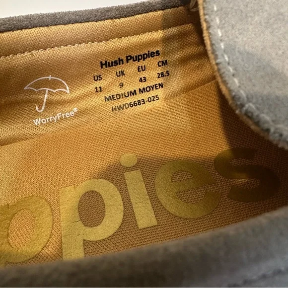 Suede Hush Puppy Loafers 11 - Picture 6 of 7